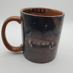 STAR WARS Chewbacca Mug 12oz Brown w/ Character Face & Funny Message Inside